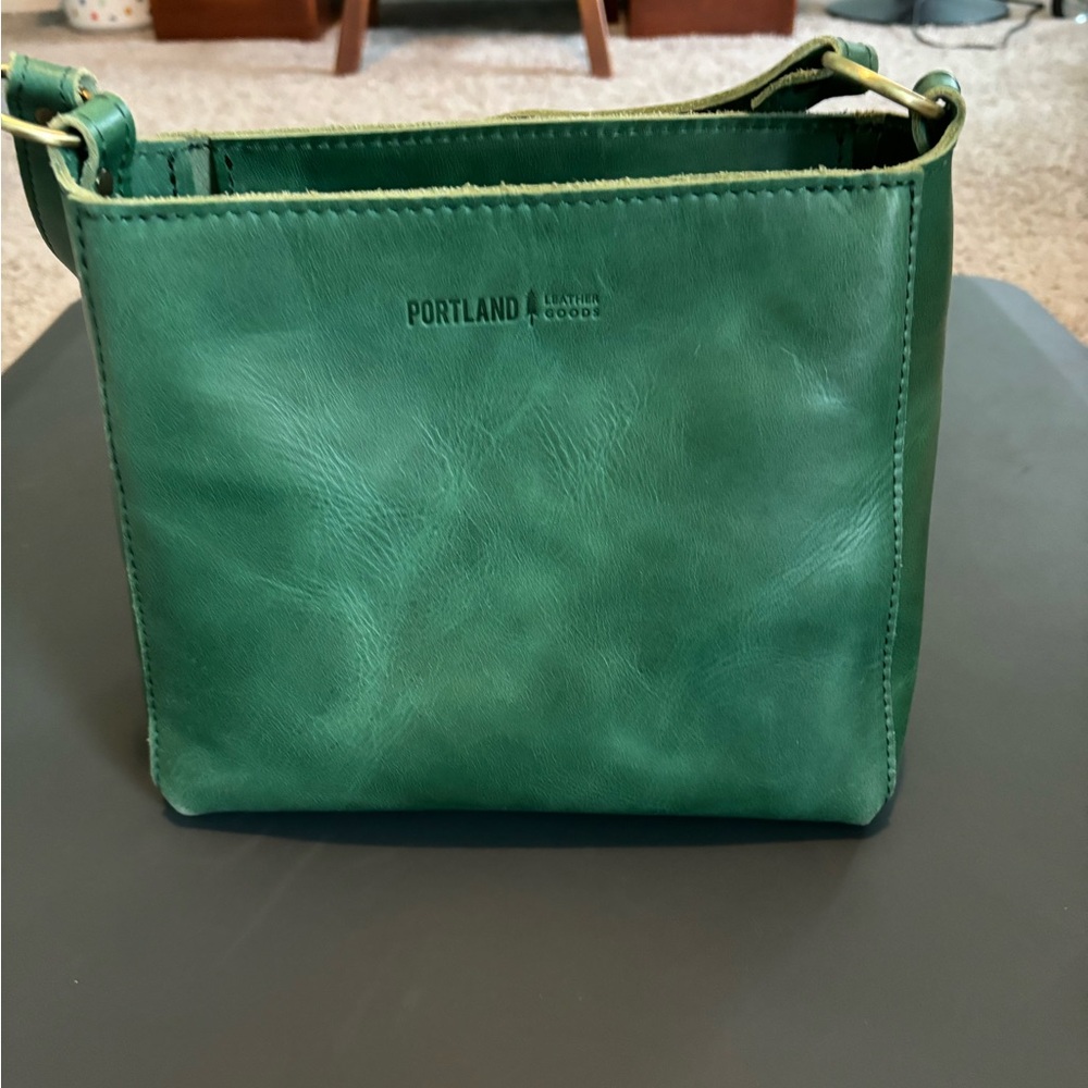Portland leather cowboy mint triangle